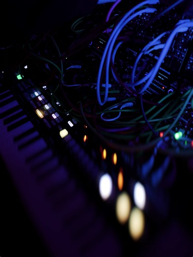 21: Took out the drums and kept it simple, enjoying the patch before I repatch my rack tomorrow. Jamuary technoishness . . . . #synthtok #modular #eurorack #electronic #Tekno