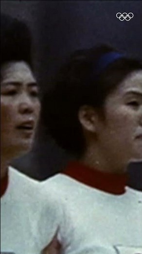 A glimpse into the early days of Olympic volleyball at Tokyo 1964. 🏐✨#Olympics #Volleyball