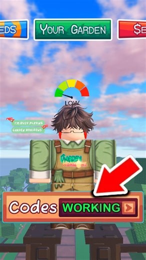 Console RELEASED in Garden Horizons! New Code + How to Redeem FAST! 🌱 #roblox #gardenhorizons