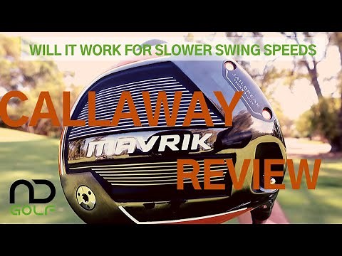 Mavrik Driver Review, Will it work with Slower Swing Speeds