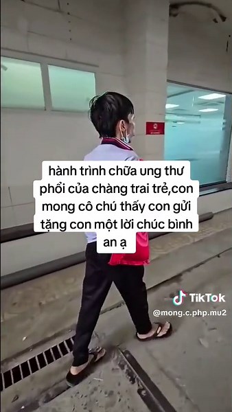 Hành trình chữa ung thư phổi của chàng trai trẻ - lời chúc bình an