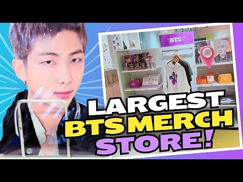 The Largest Store of BTS Merch with Play Line BT21 Merch 😍