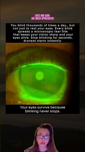 Why Humans Blink Without Thinking