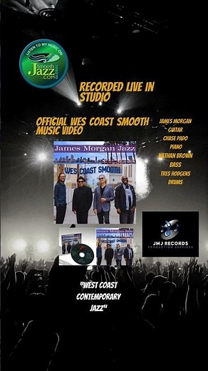 James Morgan Jazz Single Wes Coast Smooth Official Music Video-Release Date 01/30/26 on JMJ Records