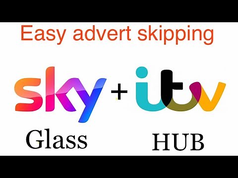 Sky glass itv hub advert skipping easy way.