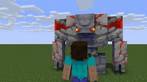 Redstone Golem vs Noob (Minecraft Animation Test 1)