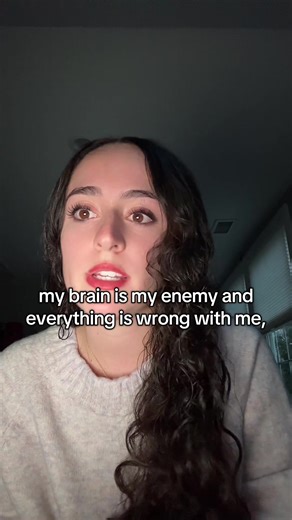 my brain is my worst enemy…🌷🤍 #spokenpoetry #poetry #poetrytok | poetry