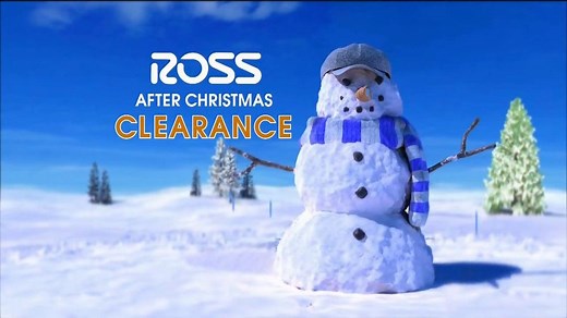 Ross After Christmas Clearance TV Commercial