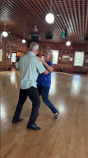 Graceful Nightclub Two Step with Barbara and Tom #shorts #dedancecompany