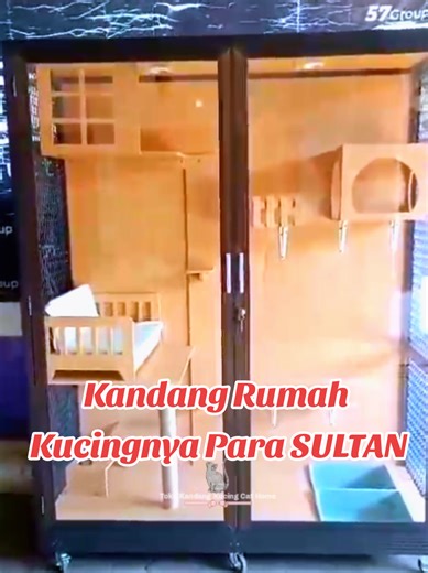 Kandang Rumah Kucingnya Para Sultan, Cat Home Aquarium Full Playground Mainan Kucing, Lampu, Litter Box Dll, Toko Kandang Rumah Kucing Mewah, Berkualitas, Bisa Custom Order Sesuai Keinginan,Bisa Kirim ke Seluruh Indonesia #kandangkucing #rumahkucing #cathome #tokokandangkucing #fypage