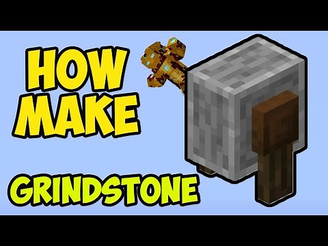 MINECRAFT how to make GRINDSTONE (2026)