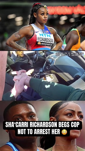 SHA’CARRI RICHARDSON BEGS COP NOT TO ARREST HER 😳 #shacarri #shacarririchardson #blacktiktokcommunity #trending