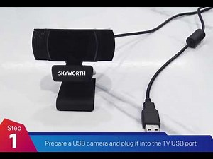 How to use Skyworth's Android-TV for video calls