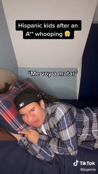 Hispanic Kids Reaction After Getting a Whooping