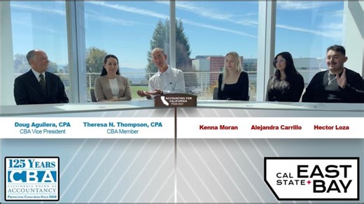 Accounting for California Podcast @ CSU East Bay | Students Meet with Board Members | March 12, 2026 | California Board of Accountancy