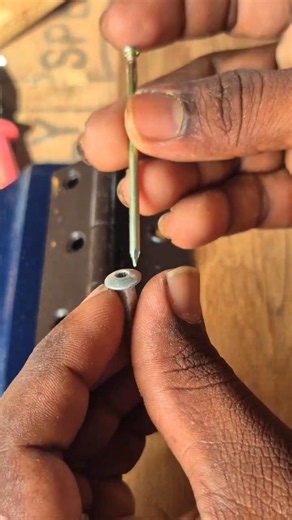 Rivet Techniques Strong Perfect Hinge Fixing #tools #diy #tips #shortsfeed