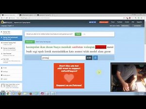 Verification of 10fastfingers records