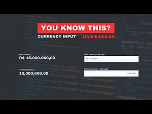 Angular Currency Input Hack | Angular 14