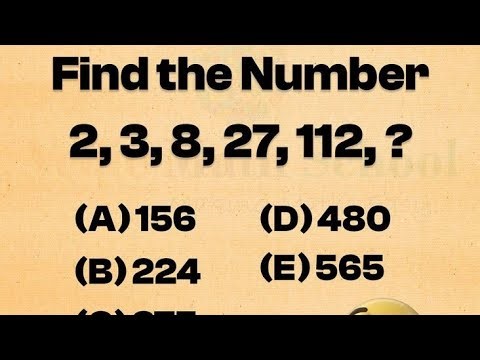 🧠 Find the Number | Tricky Number Series Challenge 🤔#FindTheNumber #NumberSeriesPuzzle #BrainTeaser