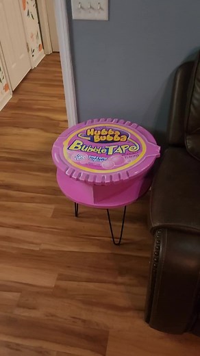 DIY Maximalist Bubble Tape Inlay Table Tutorial