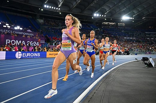 Keely Hodgkinson: How the 800m Olympic champion trains