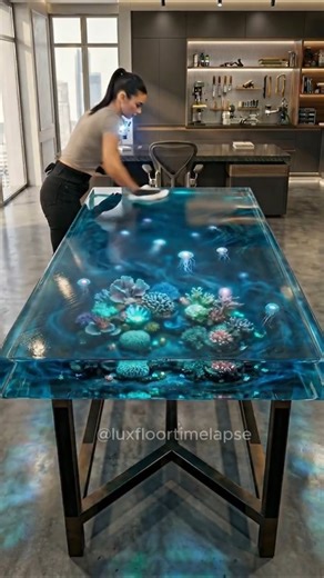 This Ocean Epoxy Transformation Feels Unreal😮