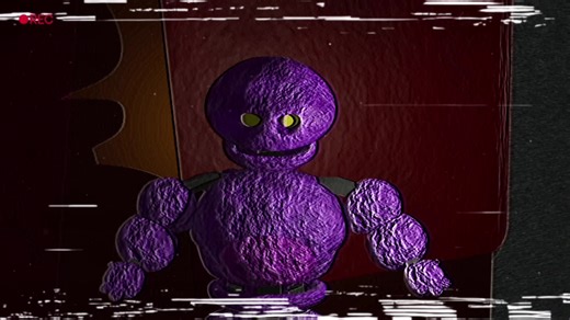 Scary purple animatronic #animation #animator #funny #animated #xcmshow