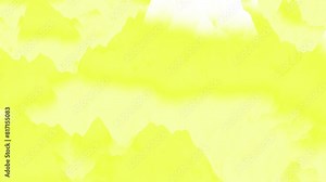 Yellow huge smoke animation with white and yellow abstract footage, smoke animation, background colorful watercolour animation, background loop animation for abstract titles