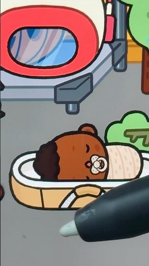 where to find free baby stuffs in toca boca / toca life world free items