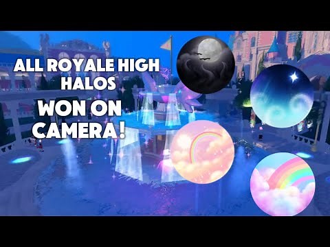 All ROYALE HIGH HALOS won on Camera! From 2018 to 2024
