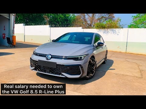 Real salary needed to afford the VW Golf 8.5 R-Line Plus