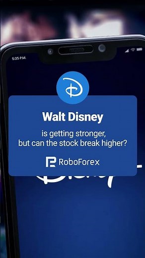 🎥 Walt Disney #stock forecast #RoboForex