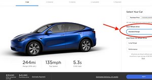 Tesla launches Model Y with Standard Range RWD and 7-seat third-row option