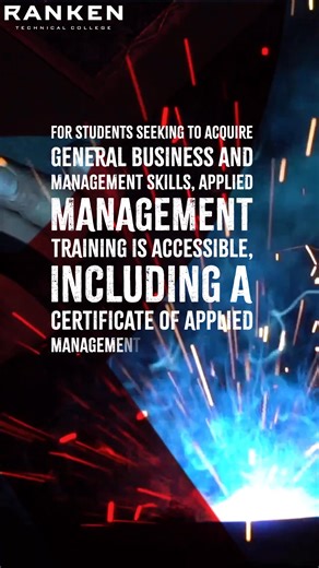 Ranken provides degree and certificate programs in five key areas: Automotive, Construction, Electrical, Information Technology, and Manufacturing. For those looking to develop general business and management skills, applied management training is available, including a Certificate of Applied Management and a Bachelor of Science in Applied Management. Additionally, Ranken hosts seminars for students aiming to enhance or sharpen a skill, as well as tailored technical training for businesses or or