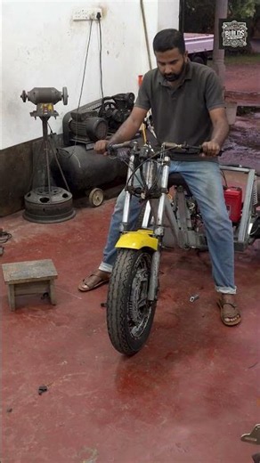 Handmade Leaning Trike Bike in Action 🔥 Tilting System Test #automobile #tiltingbike