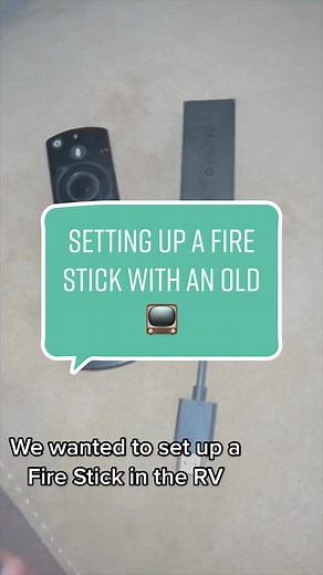 How to Use an Amazon Fire Stick in Your Camper with Old TVs
