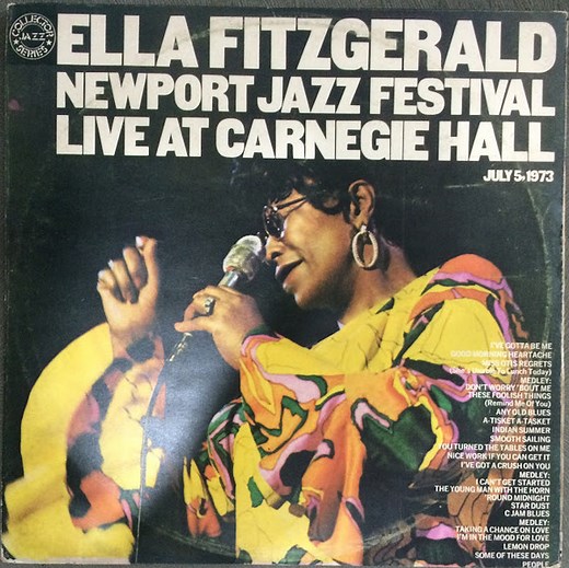 Ella Fitzgerald - Newport Jazz Festival Live At Carnegie Hall,  July 5, 1973