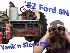 I Build A Sleeve Puller : Ford8N Engine Rebuild