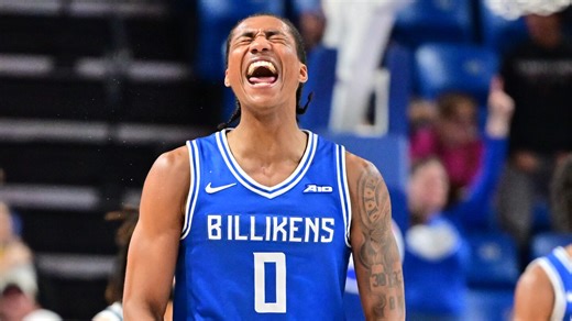 Thames leads second-half rally, No. 18 Saint Louis beats VCU 88-75 as benches empty