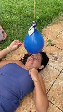 Balão com água 😂