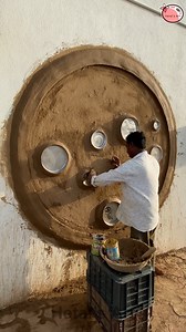 437K views · 1.2K reactions | Moon sculpting work - empty space decor - attracting wall decor #diy #moon #walldecor | Hetal's Art | Facebook