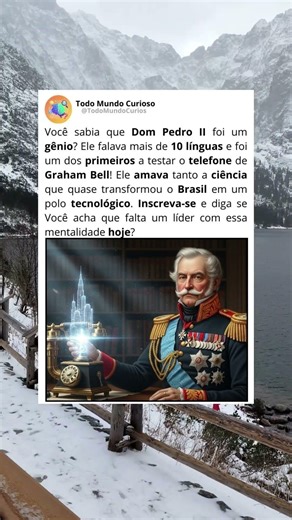 O imperador brasileiro que era um GÊNIO! 🧠