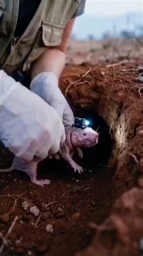 Tiny Camera Enters a Naked Mole Rat Colony The Queen’s Insane Underground Empire Revealed