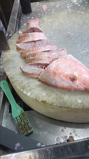 Red snapper fish cutting master #cooking shorts video