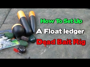 Float Ledger Set Up For Pike Fishing A Dead Bait