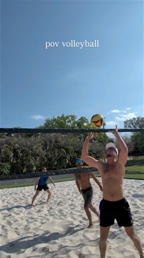 INSANE RALLY😱😱 #volleyball #beachvolleyball #pov #gopro #metaglasses