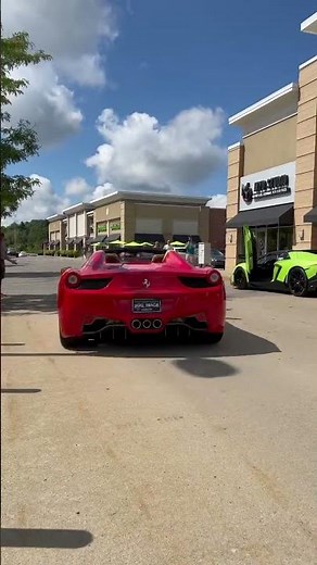 BEST SOUND? Ferrari 458 Italia