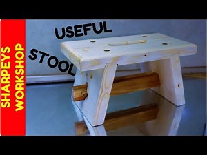 Diy Step Stool From Scaffold Boards