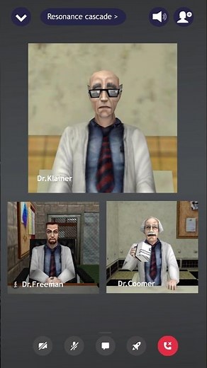 Science team Discord Meeting / Half-life Animation