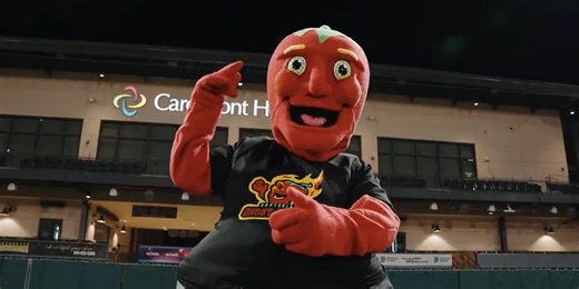 Gastonia Ghost Peppers unveil new mascot -- and it’s kinda creepy